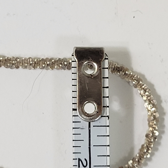 Sterling silver MILOR italy popcorn chain. 😍 18" 3mm - Picture 4 of 10